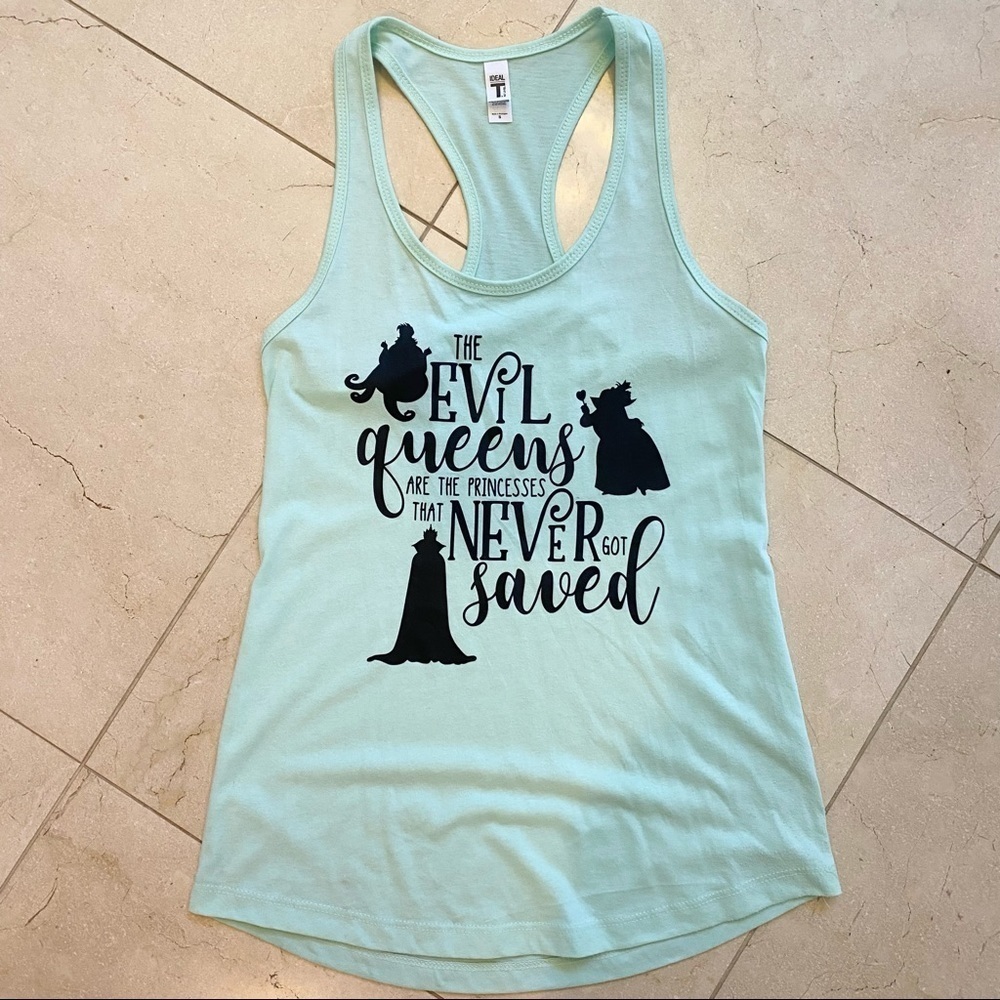 Disney Trip Tank Top Even Queens Size Small